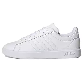 Adidas Grand Court Triple White Мужские кроссовки Cloud-White Ecru-Tint GW9197 40