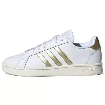 Adidas Grand Court White Gold Женские кроссовки Cloud-White Gold-Product GY6012 36