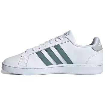 Adidas Grand Court White Green Мужские кроссовки Cloud-White Grey FY8197 42