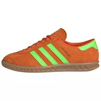 Adidas Женские кроссовки Hamburg Orange Solar Green Gum IH5460 40