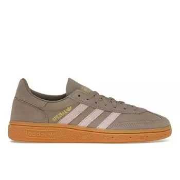 adidas Handball Spezial Chalky Brown Clear Pink женские кроссовки золотисто-металлические JR3082 36