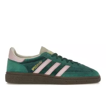 adidas Handball Spezial Collegiate Green Pink Velvet Женские кроссовки Прозрачно-розовые Кремово-белые JI2648 36