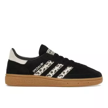 Adidas Handball Spezial Leopard Stripes Женские кроссовки Black Core-Black Wonder-White JH9092 43