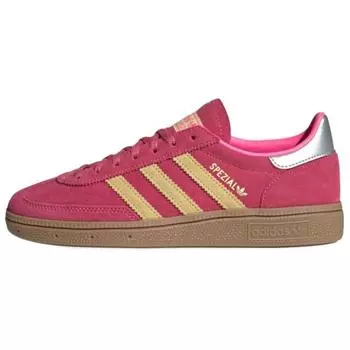 adidas Handball Spezial Lucid Pink Almost Yellow Женские кроссовки Silver-Metallic JI1407