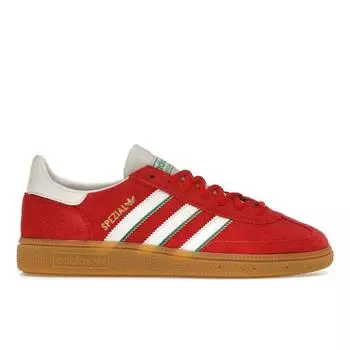 Кроссовки Adidas Handball Spezial Scarlet Collegiate Green Unisex Red Cloud-White IF9531 42