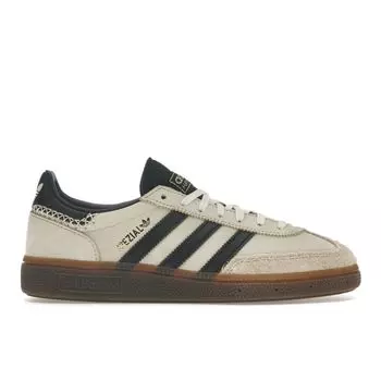 Adidas Handball Spezial Wonder White Black Женские кроссовки Cream Core-Black Magic-Beige IE3698