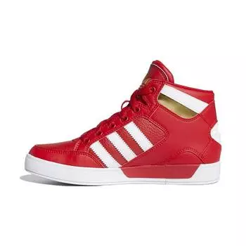 Adidas Hard Court High J Red Gold Детские кроссовки Белые FV5733