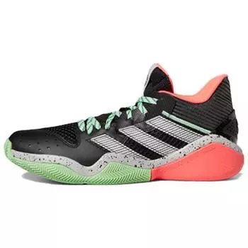 Adidas Harden Stepback Black Glory Mint Мужские кроссовки Core-Black Grey-Two FW8486