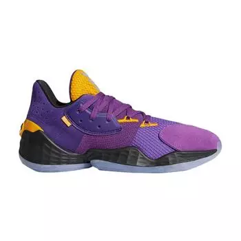 Adidas Харден Том. 4 Su Casa Mi Casa - Мужские кроссовки Los Angeles Lakers Purple Team-College-Purple Team-College-Gold FW7496