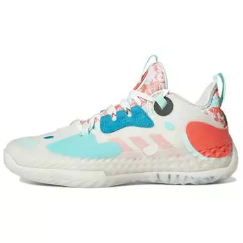 Adidas Харден Том. 5 Futurenatural Avatar Pack — мужские кроссовки с нарушением правил дорожного движения, серые орбитально-серые, ярко-красные FZ4405 42