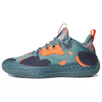 Adidas Харден Том. 5 Futurenatural Floral - Мужские кроссовки Hazy Emerald Green Legend-Ink Solar-Red FZ1082 42