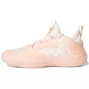 Adidas Харден Том. 5 ледяных розовых кроссовок унисекс Cloud-White Glow-Pink FZ0834 41