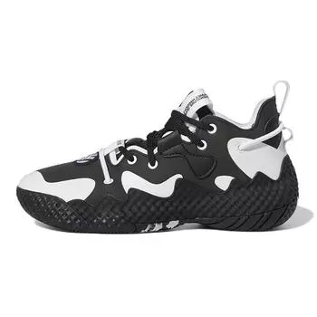 Adidas Харден Том. 6 J Black White Детские кроссовки Core-Black Cloud-White GV8775 36