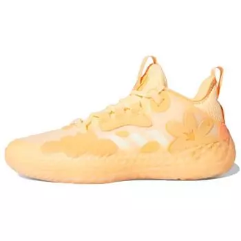 Adidas Харден Том. Мужские кроссовки 5 Futurenatural Acid Orange Cloud-White H68686 43