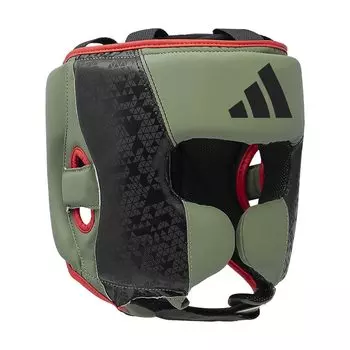 adidas Head Guard Combat 50 Headgear ADIC50HG Boxing Protector Kickboxing Orbit FLX3.0 //Adidas (X-Large, Green)