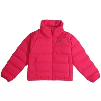 Adidas Helionic Свободный крой Пуховик Женская Верхняя одежда Bold-Pink FT2565 XL