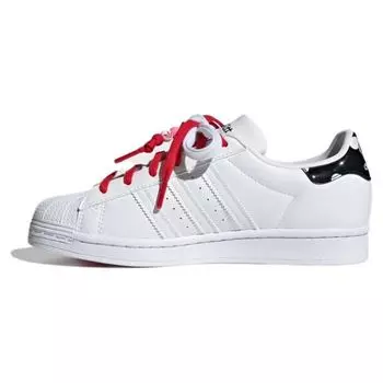 adidas Hello Kitty x Superstar White Bliss Розовые женские кроссовки Cloud-White GW7168