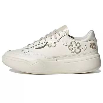adidas Her Court Женские кроссовки с вышивкой цветов White Off-White Bliss HR1389 41