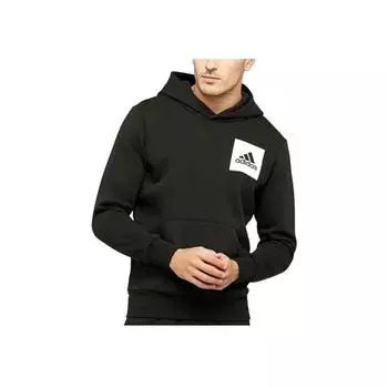 Adidas Худи Essential Logo Color Block с длинным рукавом для мужчин, черное S98769 L