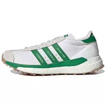 adidas Human Made x Country Gears For Futuristic Teenagers — белые зеленые мужские кроссовки Cloud-White Off-White S42973 40