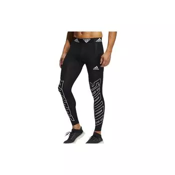 Adidas Hype Tight Training Soccer Fitness Pants Мужские брюки черные GN4647 S