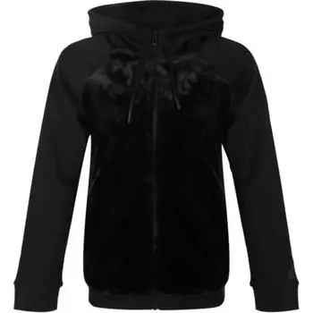 Adidas Isc Htt флисовая трикотажная куртка с капюшоном на молнии женская куртка черная DY5768 M