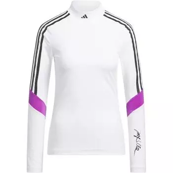 Adidas Jay3lle полосатая облегающая футболка с длинным рукавом женская белая IT0872 M
