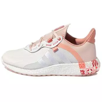 Adidas Jelly Boost Китайские новогодние женские кроссовки White Off-White Pink-Tint GW4250