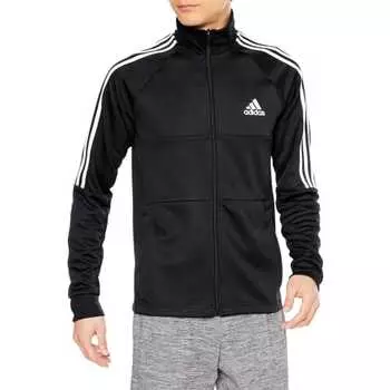Adidas Jersey Top Aero Lady Sereno Cut 3 Stripes Slim Track Jacket IZA36/KNA80 Мужская черная/белая (H28910) XO