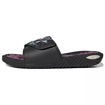 Adidas Ю-Ги-О! x Reptossage Slide Dark Magician кроссовки унисекс черный Core-черный Pulse-сиреневый HQ4274 42