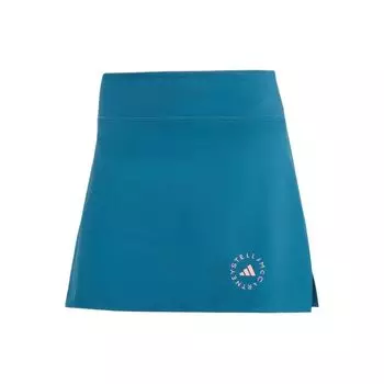 Adidas Юбка с логотипом Stella McCartney Fashion Casual с принтом, женская, синяя, IN3643 S