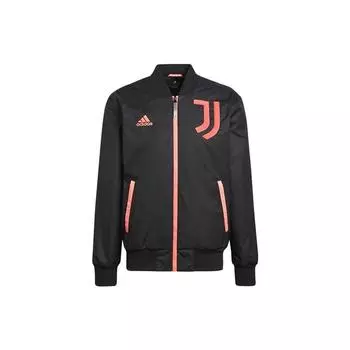 Adidas Juventus Football Logo Спортивная куртка Мужская Верхняя одежда Черный H67144 M