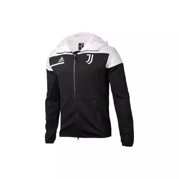 Adidas Juventus Football Sports Jacket Season 20-21 Мужская куртка черная GN5452 M