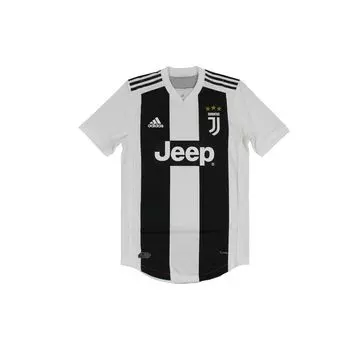 Adidas Juventus Player Edition Главная Джерси с коротким рукавом Мужские топы Черный Белый CF3493 S