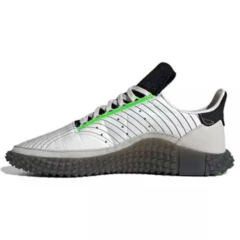 Adidas Kamanda White Core Черные мужские кроссовки Crystal-White EE7077