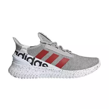 Adidas Kaptir 2.0 Grey Vivid Red Мужские кроссовки Grey-Two Footwear-White GW6935