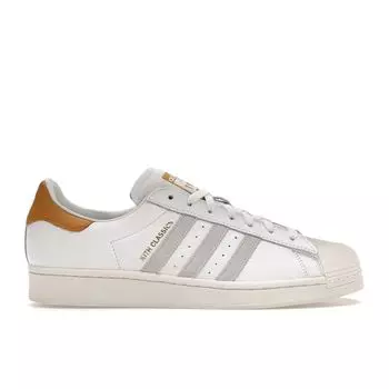 Adidas Kith x Superstar Classics Program — Мужские кроссовки Mango White Footwear-White Off-White IE4798 37