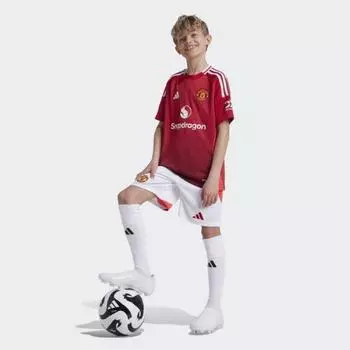 Adidas Ключи Манчестер Юнайтед 23 24 Домашняя футболка Футболка 1972 года Эмблема Манчестер Юнайтед ФК 130