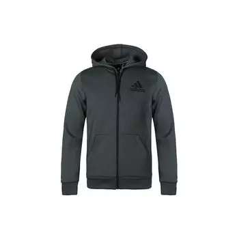 Adidas Трикотажная куртка с капюшоном Мужские куртки Legend-Ivy-Green DQ1451 XS