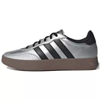 Adidas Кроссовки Barreda Silver Metallic Black Gum Unisex Core-Black JQ6662 35