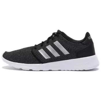 Adidas Кроссовки Cloudfoam QT Racer Основной черный Женские Серебристо-металлический серый G54660 36