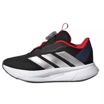 Adidas Кроссовки детские Duramo SL 2.0 BOA K Black Silver Scarlet Core-Black Silver-Metallic Better-Scarlet IH3603 28