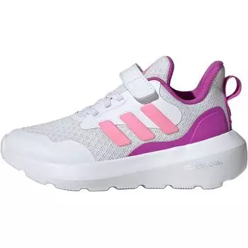 Adidas Кроссовки FortaRun 3 C Белый Блаженство Розовый Детские Облачно-Белый Ярко-Розовый JI2191 29