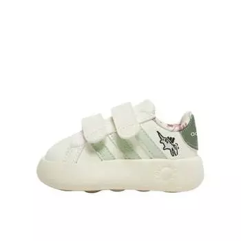 Adidas Кроссовки Grand Court 2.0 I Dino Baby Cream Off-White Linen-Green JI3898 22