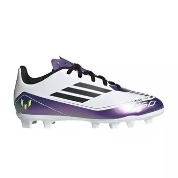 Adidas Кроссовки Messi Adizero F50 Club MG K Triunfo Estelar Pack для детей Фиолетовый Облако-Белый Ядро-Черный IE9088 35