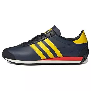 Adidas Кроссовки мужские Country OG Night Indigo Yellow Синие Ярко-красные ID2958 42