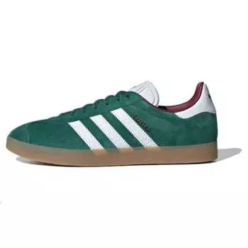 Adidas Кроссовки мужские Gazelle Collegiate Green Gum Cloud-White Collegiate-Burgundy IF1016 44