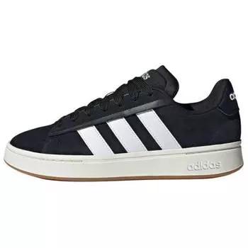 Adidas Кроссовки мужские Grand Court Alpha Черные Белые Резиновая подошва Основной черный Облачно-белый JR0543 36