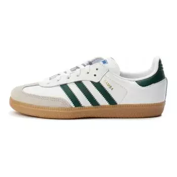 Adidas Кроссовки Samba OG J White Collegiate Green Gum Kids Cloud-White IE1334 31