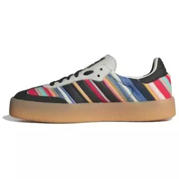 adidas KSENIASCHNAIDER x Sambae Black Multi-Color Gum Женские кроссовки цвета слоновой кости - черный ID0444 36